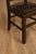 Mission Style Antique Oak Rabbit Ear Side Chair With Leather Seat For Sale In Philadelphia - Image 6 of 18