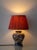 Delft Chinoiserie Polychrome Table Lamp by Tichelaar Makkum, 1950s For Sale - Image 4 of 15