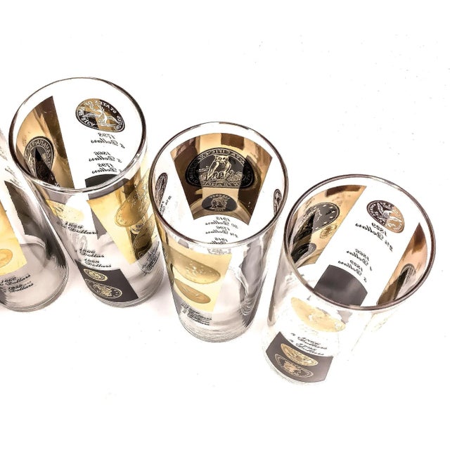 Figurative Can't Find Tall Hollywood San Francisco Cocktail Glasses Set of 6 For Sale - Image 3 of 7