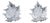Pair of Lalique Crystal and Chrome "Champs Elysees" Wall Sconces For Sale