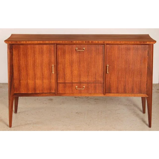 Mid-Century Tola and Teak Sideboard from Everest, 1960s For Sale - Image 18 of 18