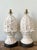 Eggshell Vintage Plaster Artichoke Lamps - A Pair For Sale - Image 8 of 12