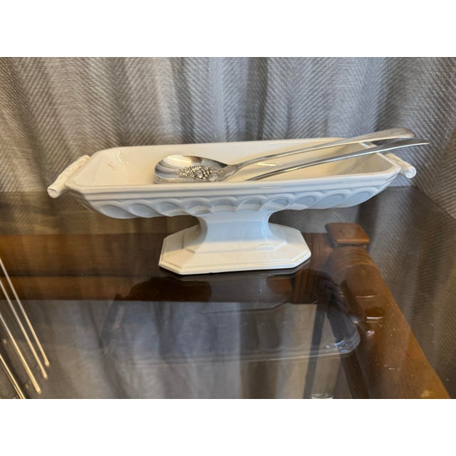 Vintage Palm Beach estate sale find, Limoges attributed, gorgeous and sophisticated white porcelain Classic French style...