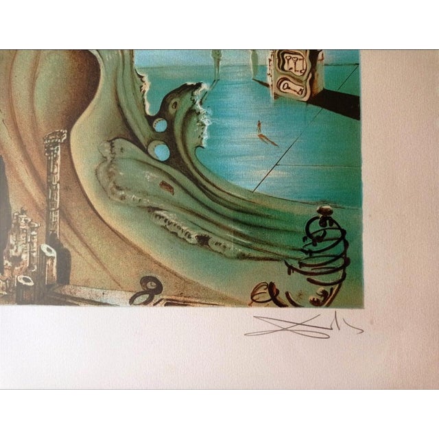 Salvador dali - monument impérial à la femme gala (memoire du femme-enfant) - superbe lithograph handsigned in pencil by...