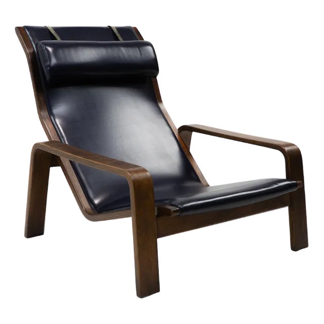 Pulkka Lounge Chair by Ilmari Lipipainen for Asko, 1960s For Sale