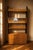 Vintage Czechoslovak Modular Wall Unit with Veneer Cabinets and Black Wooden Supports, 1970s For Sale - Image 3 of 13