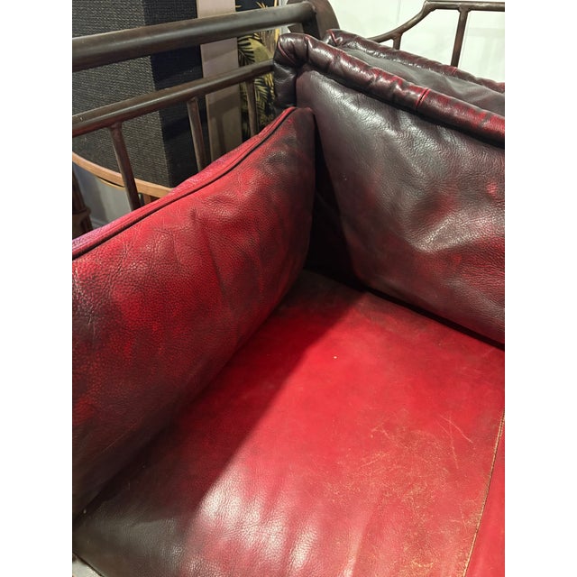 Metal Thomasville Ernest Hemingway El Toro Corrida Metal Daybed For Sale - Image 7 of 11