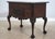 Age: c1820-1850 Details: Nice Old Clawfoot Lowboy Nice Scalloped Edge Top Ball -N- Claw Feet Dovetailed Drawer...