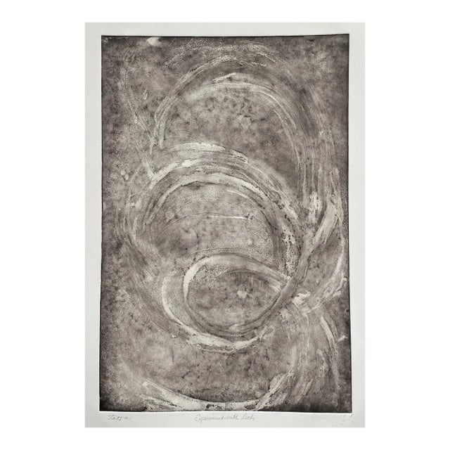 1990s Abstract Mutual Stage Print For Sale