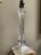 Transparent Vintage Lucite Pillar Table Lamp For Sale - Image 8 of 8