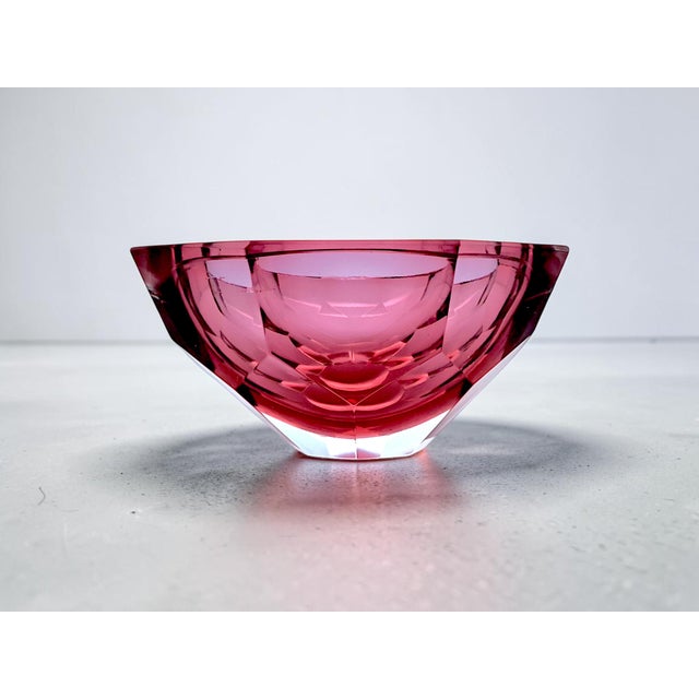 Murano Sommerso Glass Ashtray by Flavoio Poli for Seguso, 1970s For Sale - Image 9 of 9