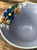 Ceramic Vintage Original Studio Pottery Double Flower Bowl For Sale - Image 7 of 12