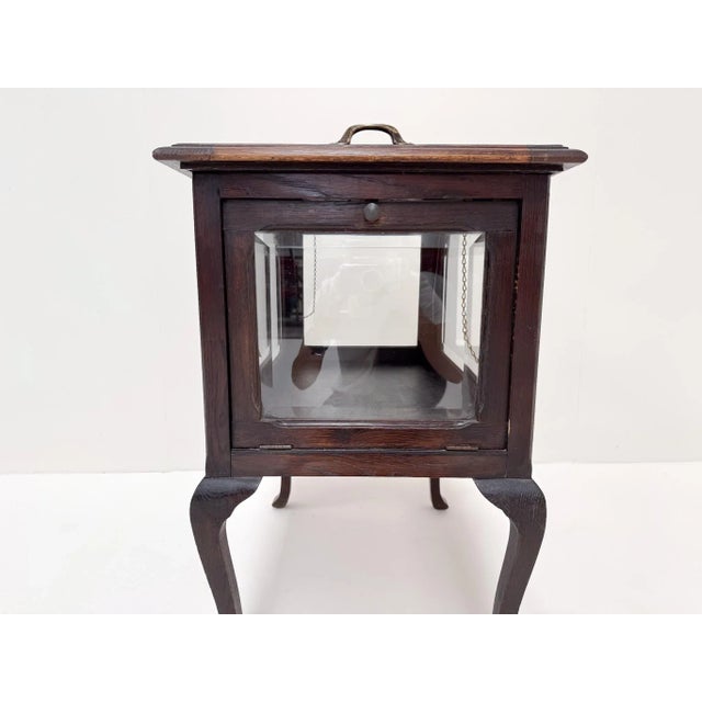 Antique Tea Display Cabinet For Sale - Image 11 of 13