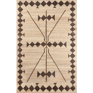 Vivaan Advait Natural 10' X 14' Area Rug For Sale