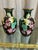 Early 20th Century Peonies Cloisonné Vases Pair For Sale - Image 5 of 5