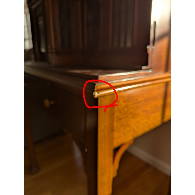 Maitland - Smith 1990s Maitland-Smith Dollhouse Bar Cabinet For Sale - Image 4 of 7