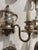 American 1900s Silver Plated Sconces - a Pair For Sale - Image 3 of 8