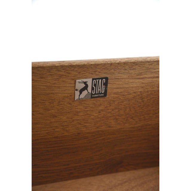 Wood Birch Stag Fineline Chest of Drawers by John & Sylvia Reid, 1960s For Sale - Image 7 of 16