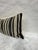 Contemporary Turkish Hemp Pillow Cushion Natural Beige Black Pillow Cushion Cover 16" x 24" For Sale - Image 3 of 4