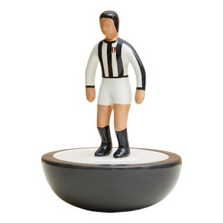 Subbuteo Ornament Sculpture in Double-Mold Ceramic from Artigianato Italiano For Sale