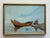 Blue Vintage Coastal O/C Painting by Thomas Kerwick (1923-2015) For Sale - Image 8 of 11