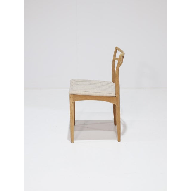 1960s Dining Chairs Model 94 in Oak by Johannes Andersen for Christian Linneberg, Denmark, 1960s, Set of 6 For Sale - Image 5 of 16