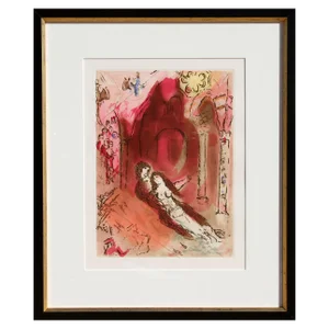 Marc Chagall Etching with Aquatint - Granada