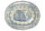 Antique Palace Garden Transferware Platter For Sale