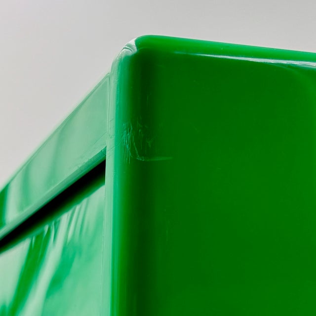Green Plastic Storage Stool by Olaf Von Bohr for Gedy, 1960s For Sale - Image 17 of 18