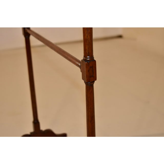 19th Century Oak Blanket or Quilt Rack For Sale In Greensboro - Image 6 of 7