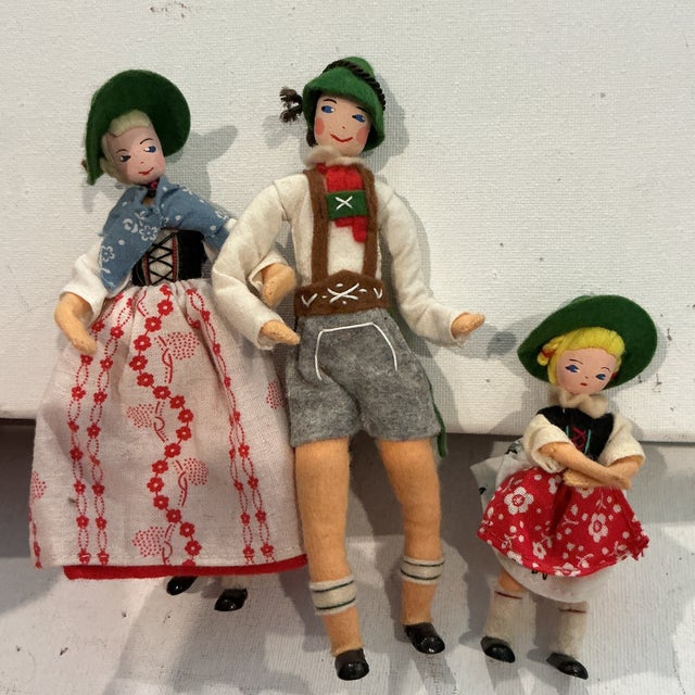 1940's BAPS dolls "Bavarian Family Figures". Father is approximately 6 1/4" tall. His face is hand painted and he wears...