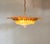 Murano Pendant Light in Amber Glasses, 1990s For Sale - Image 9 of 16
