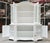 Baroque White Display Cabinet, 1970s For Sale - Image 3 of 18