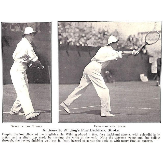 "Methods and Players of Modern Lawn Tennis" 1915 Paret, J. Parmly For Sale - Image 4 of 12