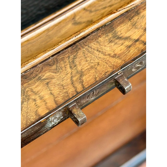 Brown Large English Regency Sarcophagus Shaped Rosewood Tea Caddy, Circa 1830 For Sale - Image 8 of 14