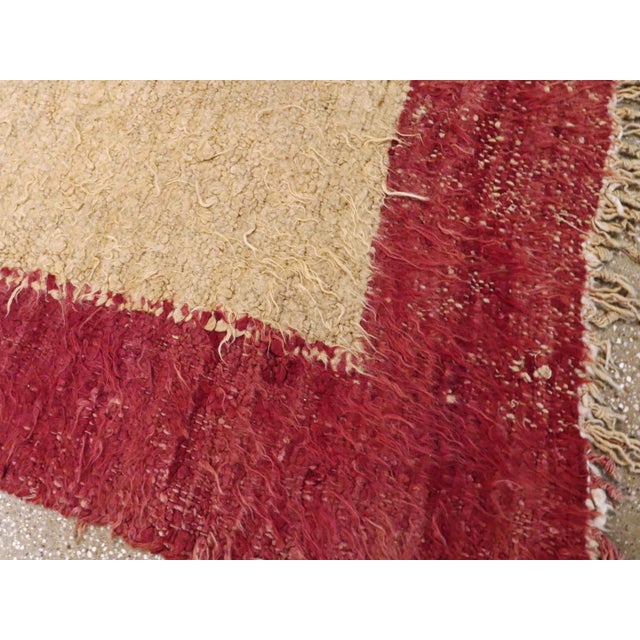 Galerie Shabab Collection Mid-20th Century Turkish Tulu Rug For Sale - Image 9 of 10