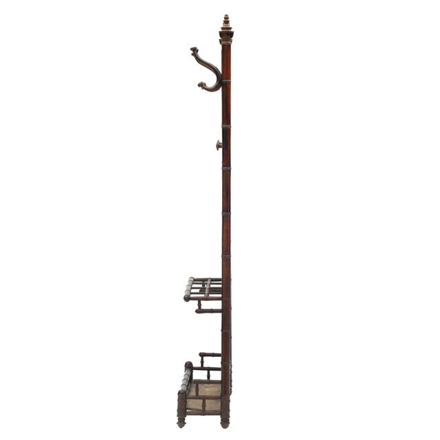 Late 19th Century Bentwood Wood Coat & Hat Rack | Chairish