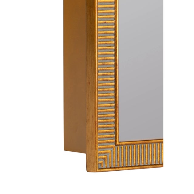 Erin Gates Abbott Fluted Medicine Cabinet Mirror For Sale - Image 10 of 11