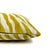 Kravet Kravet Seonii in Solaria Citron Chenille Zebra Print Lumbar Pillow Cover For Sale - Image 4 of 5