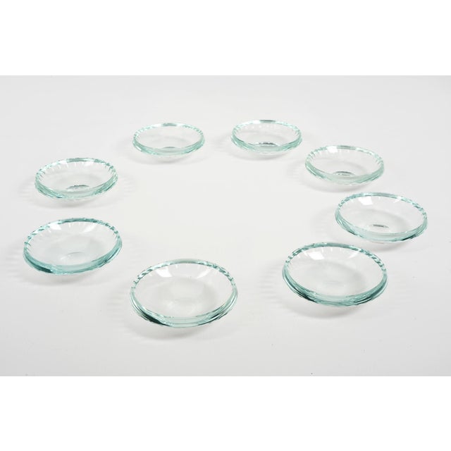 1940s Vintage Art Deco Glass Bowls, 1940s, Set of 9 For Sale - Image 5 of 8