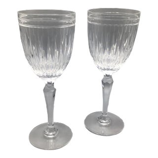 Waterford Water Goblets "Hanover" - A Pair For Sale