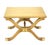 20th Century Hollywood Regency X-Base Side Table or Stool For Sale - Image 9 of 9