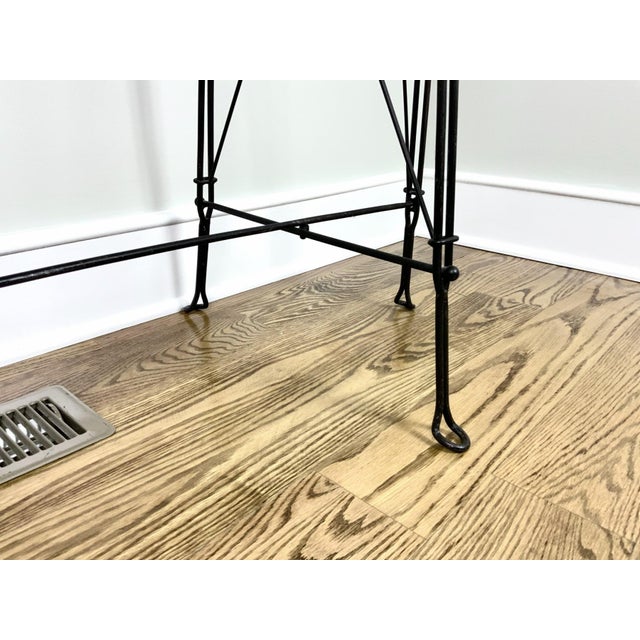 Vintage Industrial Style Console Table For Sale - Image 4 of 6