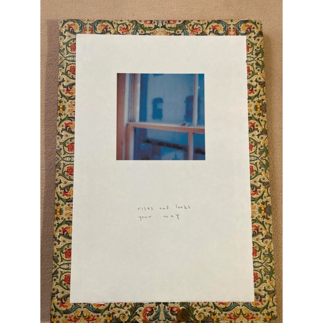 Italian Hand Made Bookbinding Paper Loose Accordion Folio With Ten Unmounted Photo Prints on Arches Hand Made Paper Inscribed With Artist Comments For Sale - Image 10 of 13