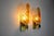 Leaf Sconces in Orange Murano Glass attributed to Carl Fagerlund, Germany, 1970s, Set of 2 For Sale - Image 6 of 8