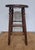Vintage Wooden Factory Stool For Sale In New York - Image 6 of 9