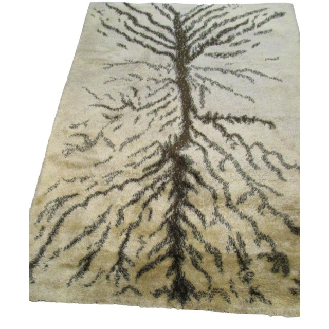Jungla Series Hand-Knotted Rug by Giuseppe Ajmone for Pugi-Italia, 1960s For Sale - Image 3 of 15