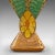 Saffron 1930s Vintage Art Deco Ceramic Dried Flower Vase For Sale - Image 8 of 12