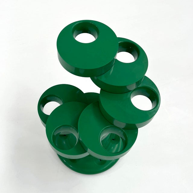 Green Pluvium Umbrella Stand by Giancarlo Piretti for Anonima Castelli, 1970s For Sale - Image 10 of 10