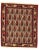 1980s 1980s Persian Seneh Hand-Knotted Rug - 4′2″ × 4′11″ For Sale - Image 5 of 5